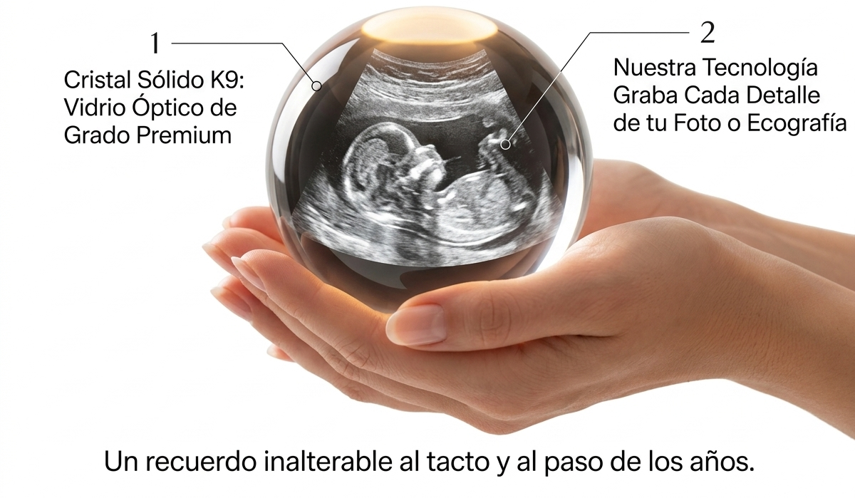 Eternal Crystal LED Lamp: Your 3D Ultrasound™